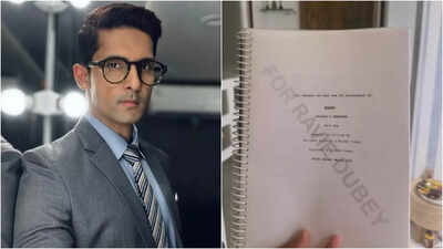 Ravie Dubey aka Lakshman of Nitesh Tiwari’s upcoming film ‘Ramayana’ drops a glimpse of its script: ‘Our collective effort, our sincere attempt’ | Hindi Movie News