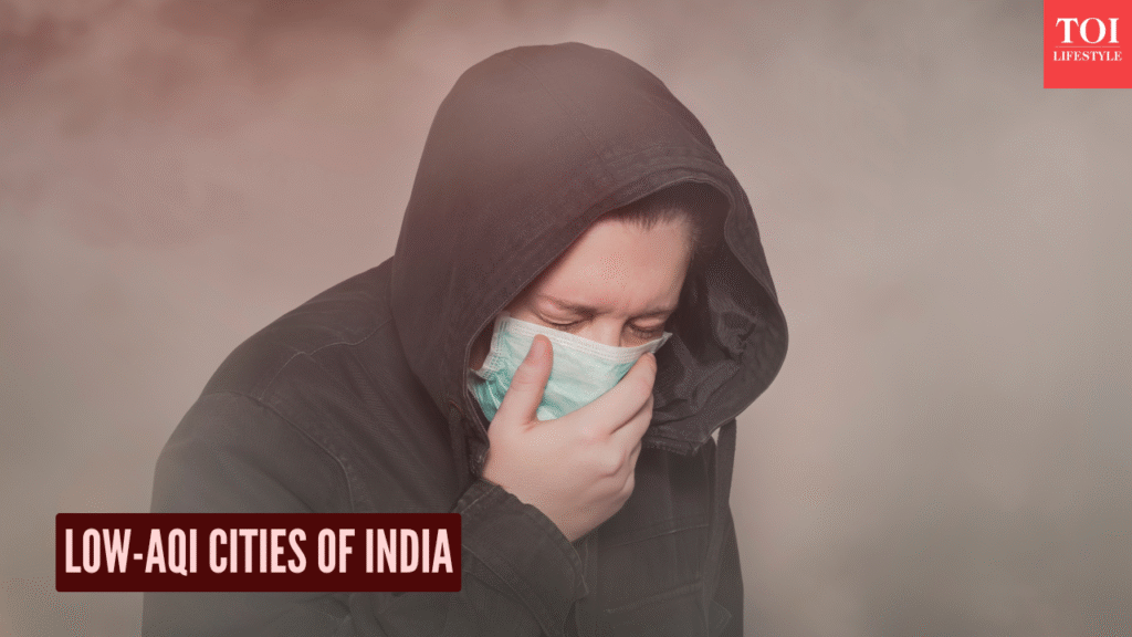 10 Indian cities with the least AQI
